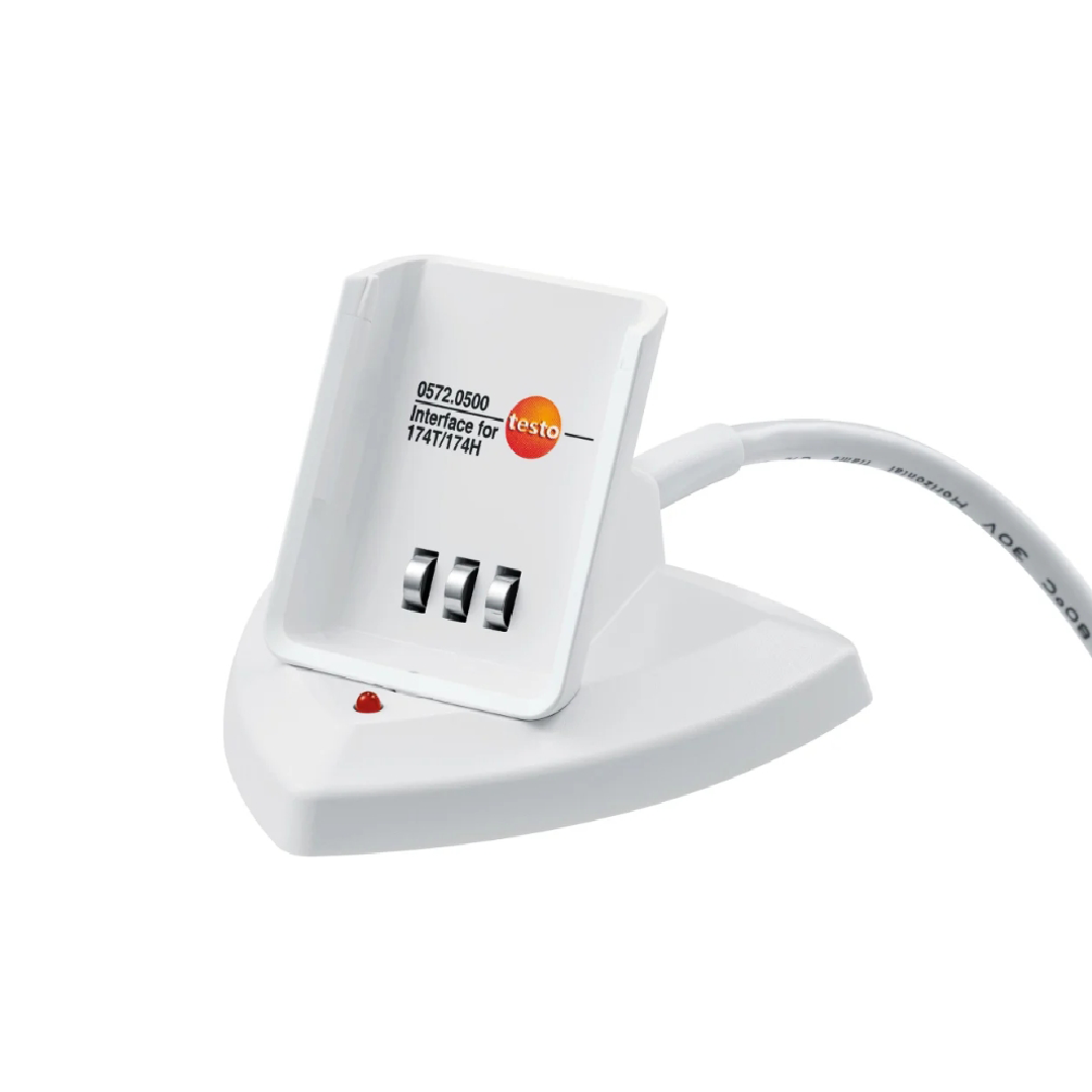 Testo อินเทอร์เฟซ USB สำหรับเครื่องบันทึกข้อมูล
0572 0500