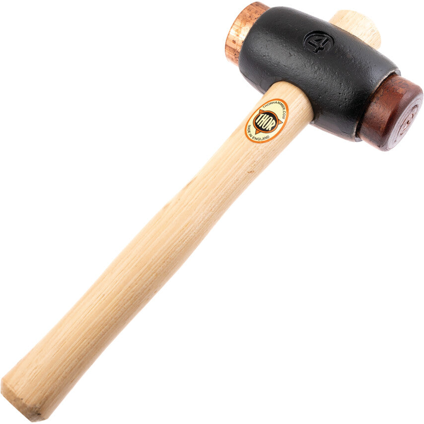 03-216 COPPER/RAWHIDE HAMMERSIZE-4 (WOOD HANDLE) รหัส THO5270154E