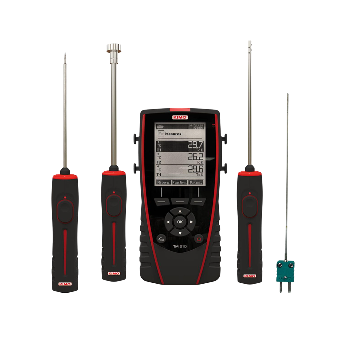 KIMO เครื่องวัดอุณหภูมิ TM 210