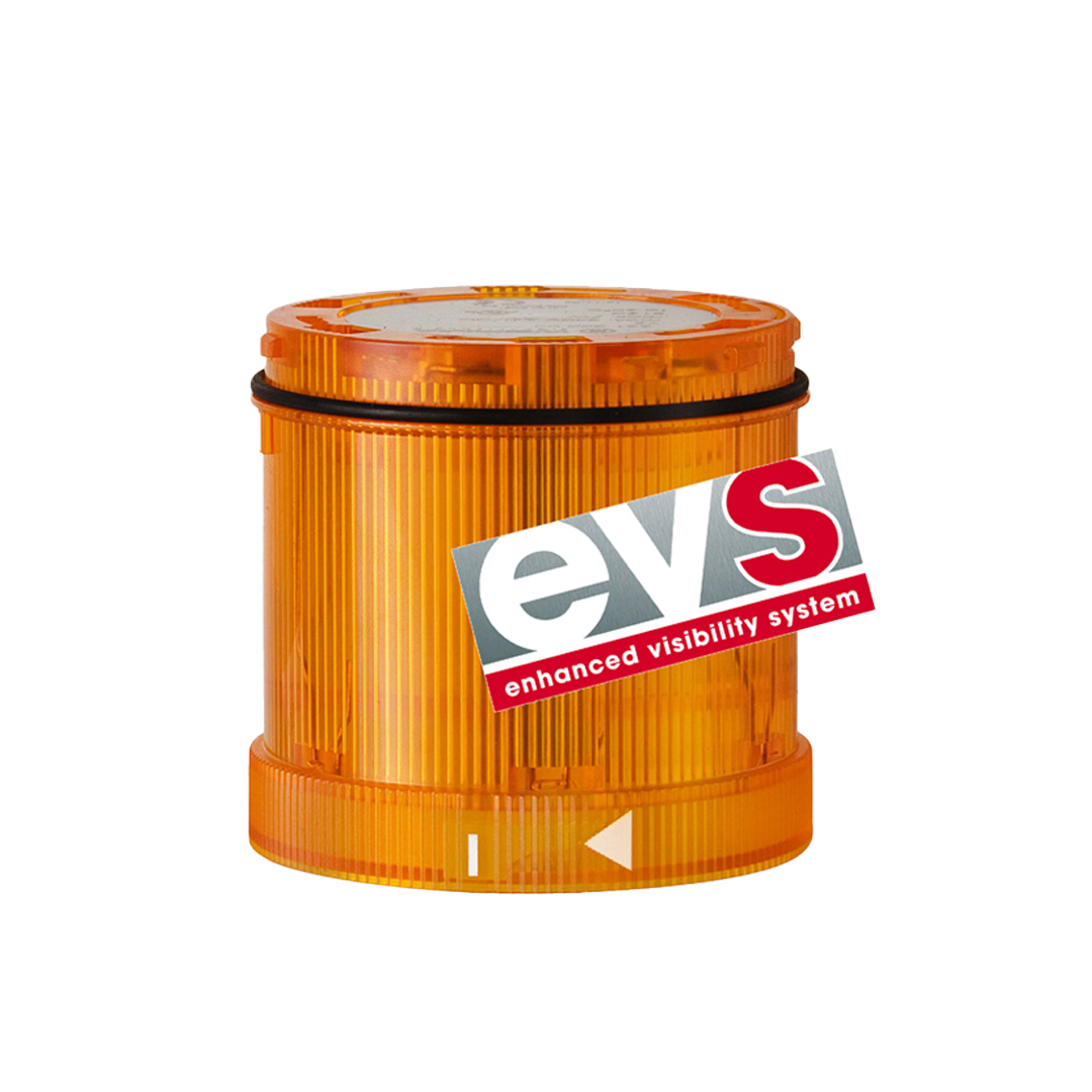 Signal Towers / Stack Lights WERMA รุ่น Kombi SIGN 71 LED EVS element 24VDC YE 644.340.55 ไฟสัญญาณ สีเหลือง