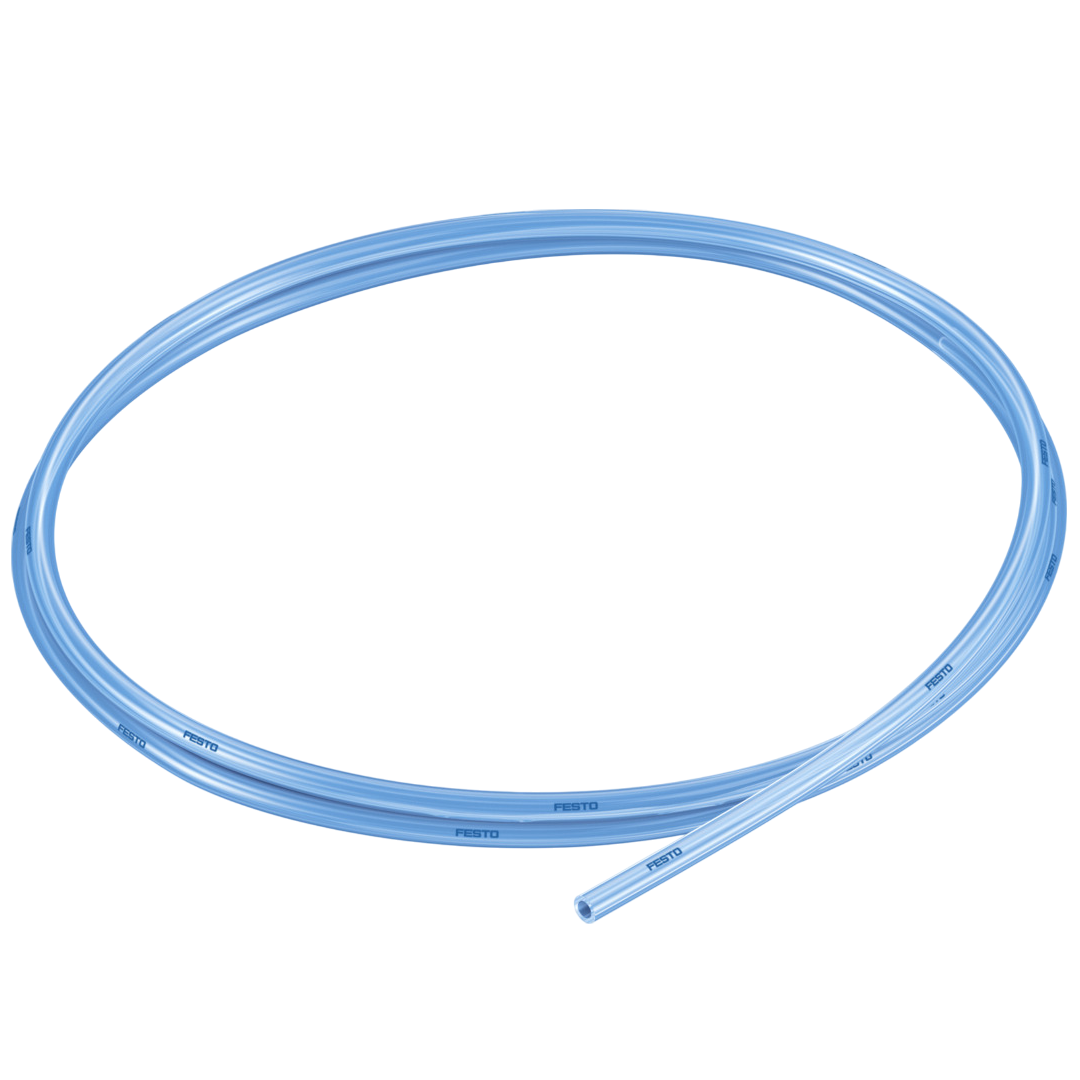 Pneumatic tubing FESTO รุ่น PUN-H-6X1-TBL-500 รหัส 8048682 สายสีฟ้าโปร่งแสง