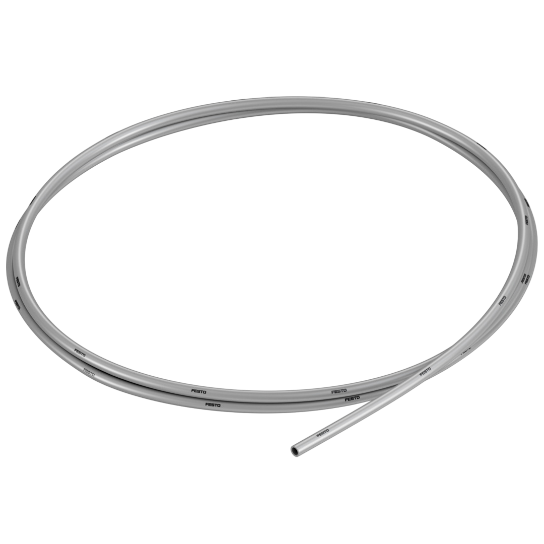 Pneumatic tubing FESTO รุ่น PUN-4X0,75-SI-500 รหัส 525739 สายสีเงิน