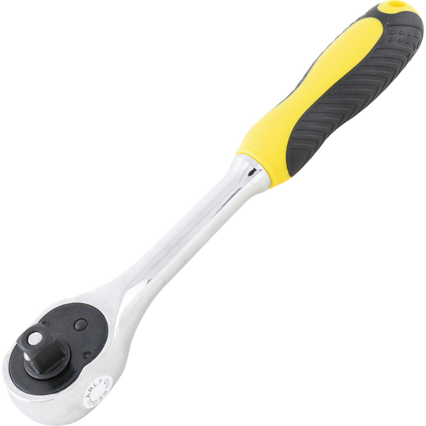 3/8 SQ. DR. Q/R 72T RATCHETHANDLE - RUBBER" รหัส YMT5824944K