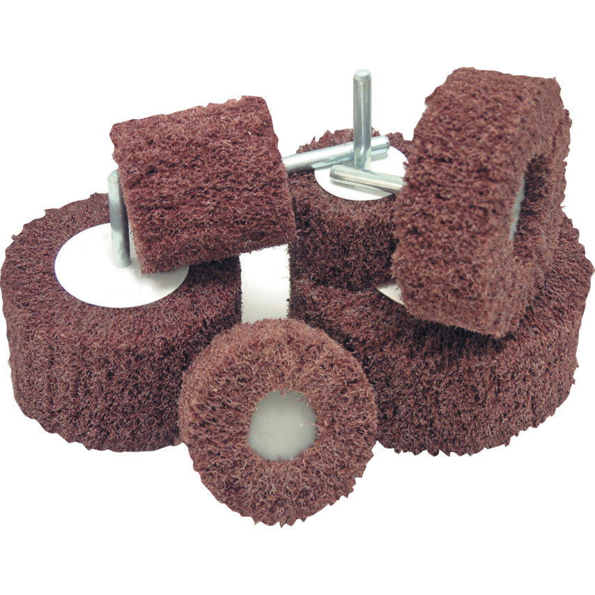 76x50x6mm NYLON FINISHING WHEELV/FINE รหัส YRK2458440K