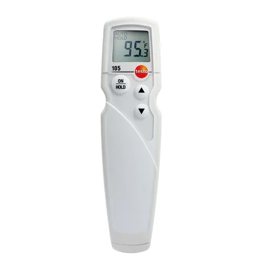 testo 105 เครื่องวัดอุณหภูมิอาหารแบบมือถือ (พร้อมปลายวัดอาหารแช่แข็ง) รหัสสินค้า 0563 1054