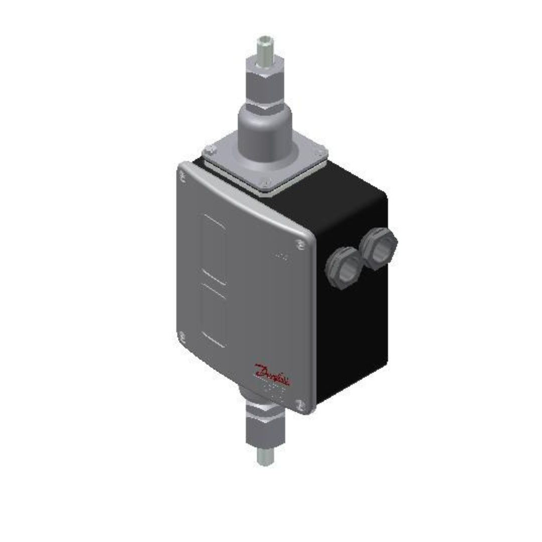 Danfoss Pressure Switch RT252A Code No.017D002566,Fixed 0.1 BAR, weld niPPle