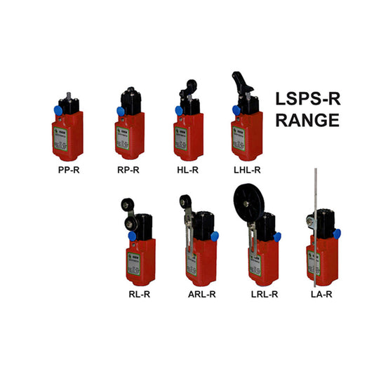 ลิมิตสวิตช์แบบพลาสติก LSPS-R Switch IDEM รหัส173010