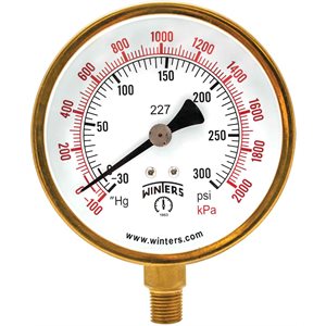 Pressure Gauge WINTERS P1S485