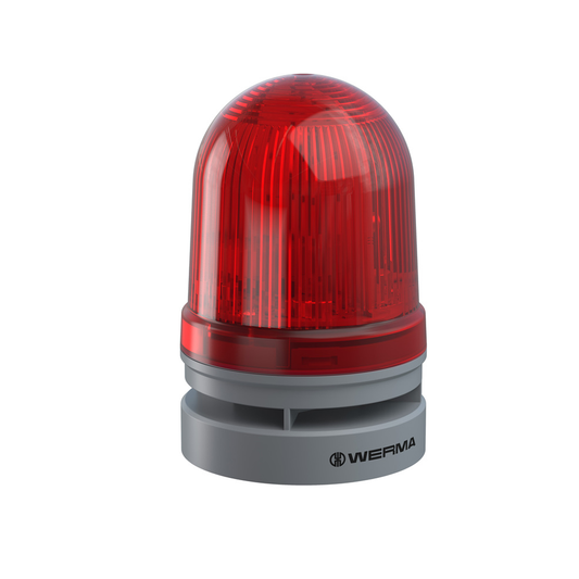 ไฟไซเรน LED 115-230VAC ,สีแดง Twin FlashWerma 461.120.60