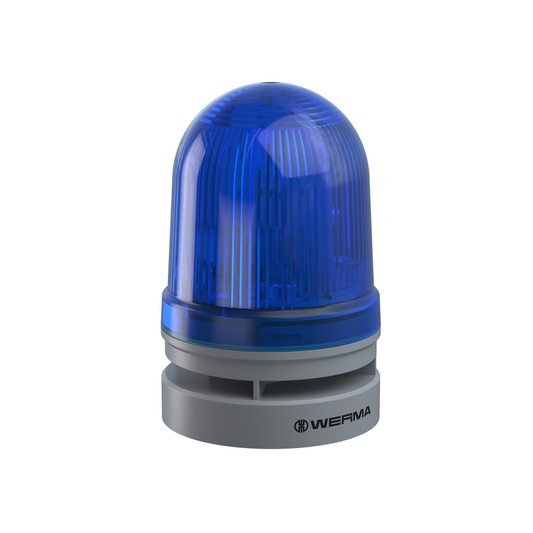 ไฟไซเรน LED 115-230VAC ,สีฟ้า Twin FlashWerma 461.520.60