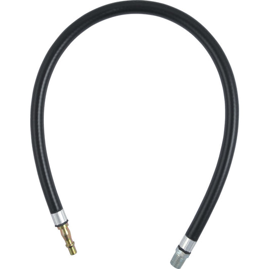 0.6m ANTI WHIP HOSE FITTED WITH STD ADAPTOR & 1/4 NPT MALE THREAD