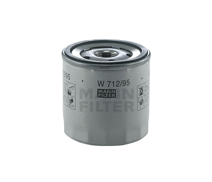 ไส้กรอง  Mann Filter กรองน้ำมันเครื่อง Oil Filter W 712/95