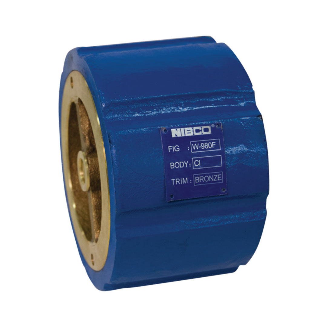 เช็ควาล์ว Wafer Check Valve Nibco 5นิ้ว NP-W980-EP Typeวาล์วป้องกันอัคคีภัย รหัสNPW980JP