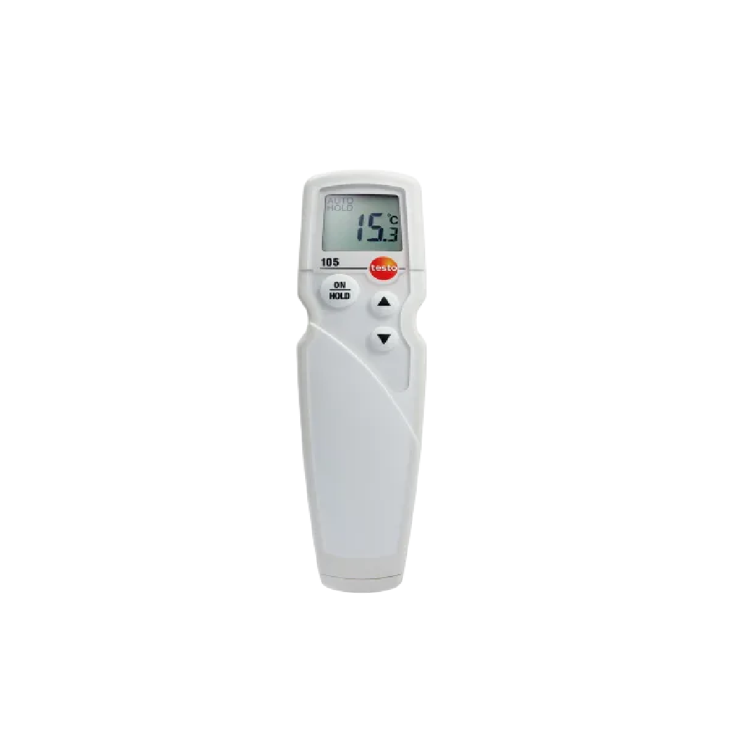 Testo Testo 105 - เครื่องวัดอุณหภูมิอาหารแบบ T-Bar แบบพกพา (พร้อมหัววัด ...