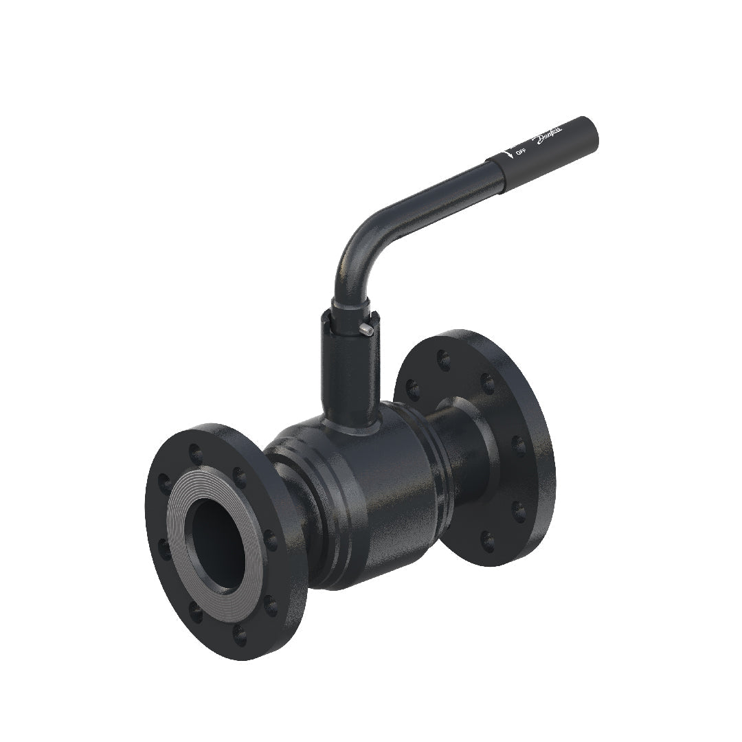 บอลวาล์ว Danfoss 065N1230 Ball valves, JIP-FF, FB, Handle, Full Bore, PN 16, DN 65, Flange