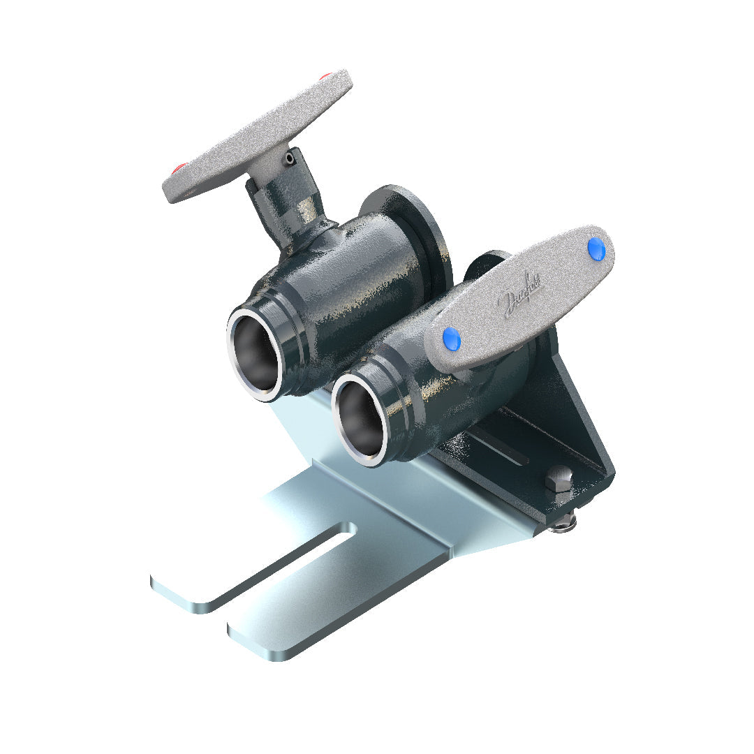 บอลวาล์ว Danfoss 065N7221 Ball valves, JIP-II-TW, double piped, Reduced Bore, PN 40, DN 20, Internal thread