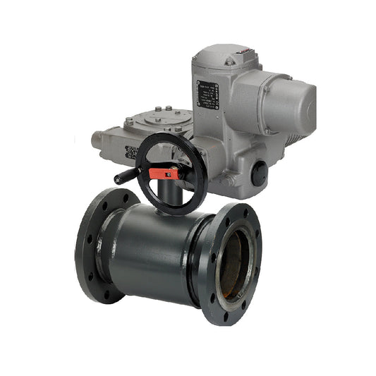บอลวาล์ว Danfoss 065N9875 Ball valves, JIP-FF, RB, Electric actuator, Reduced Bore, PN 25, DN 450, Flange / Flange