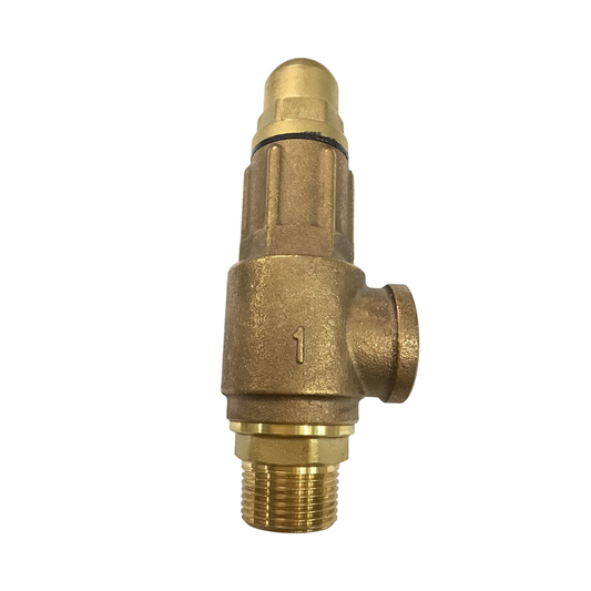 SECA SAFETY VALE BRASS SEAT VITON 25BAR ไม่มีด้าม ขนาด 2 นิ้ว รหัส SC-SVL-25-200