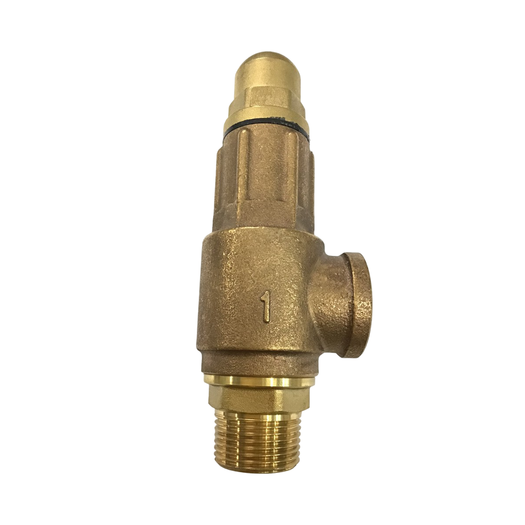 SECA SAFETY VALE BRASS SEAT VITON 25BAR ไม่มีด้าม ขนาด 1 นิ้ว รหัส SC-SVL-16-100