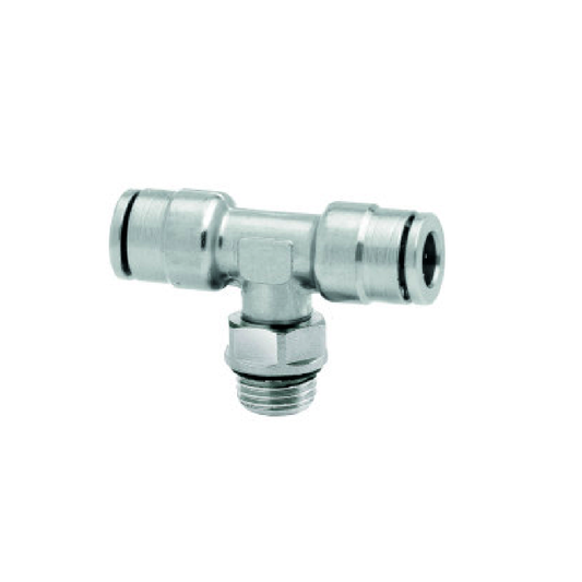 Norgren C0267040 ข้อต่อสวมเร็วแบบ C ข้อต่อสามทางทีหมุน 4 มม.