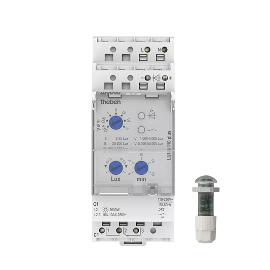 Analogue twilight switch LUNA 110 plus EL The ben 1100900 