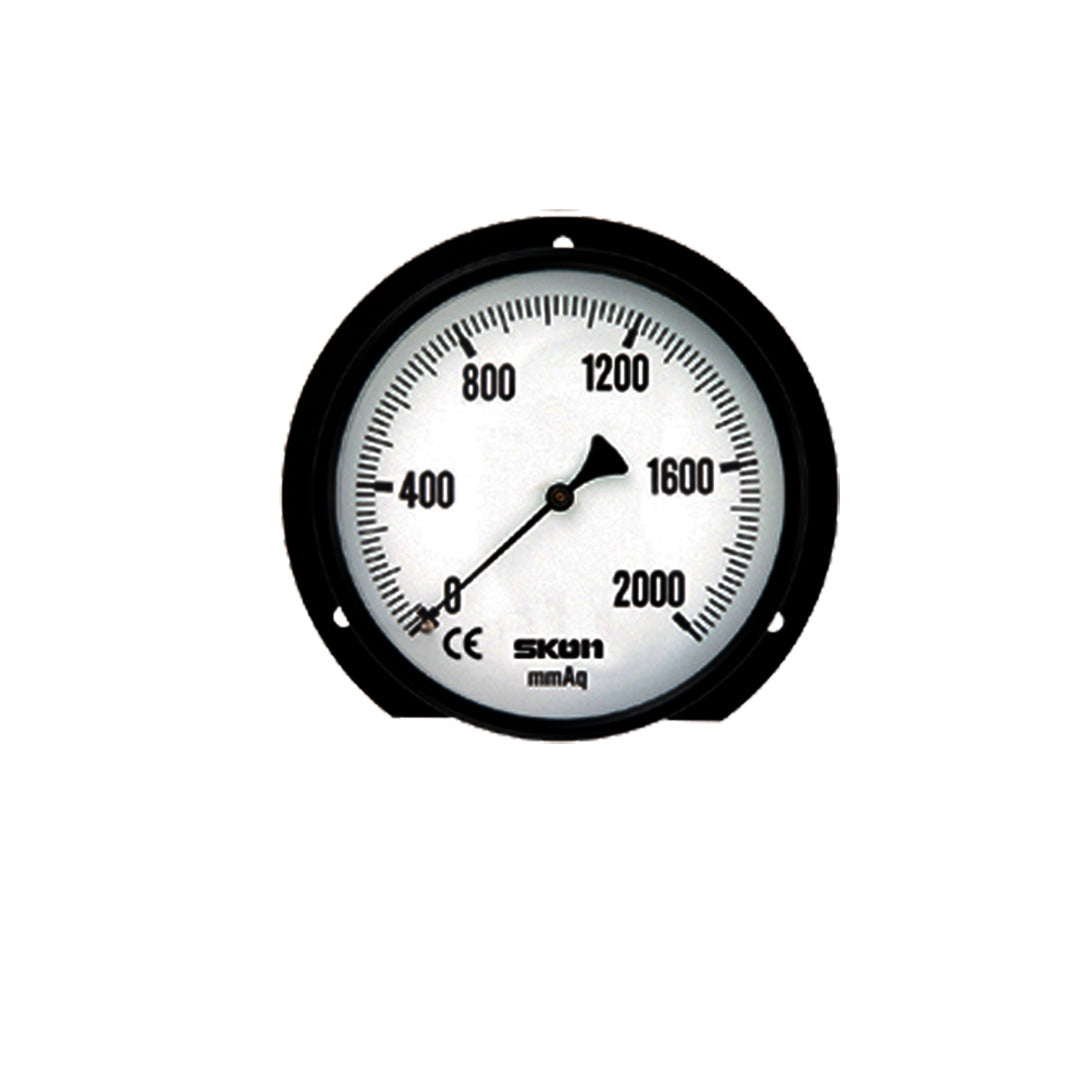 Pressure gauge skon เกจวัดแรงดันไมโคร LBM/CBM Model 410-12 Szie 50 mm.