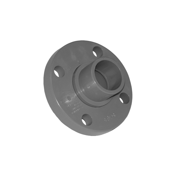 CENIT หน้าแปลนยูพีวีซี uPVC One-Piece Flangeขนาด 1/2 นิ้ว CN-TSF-1P-012