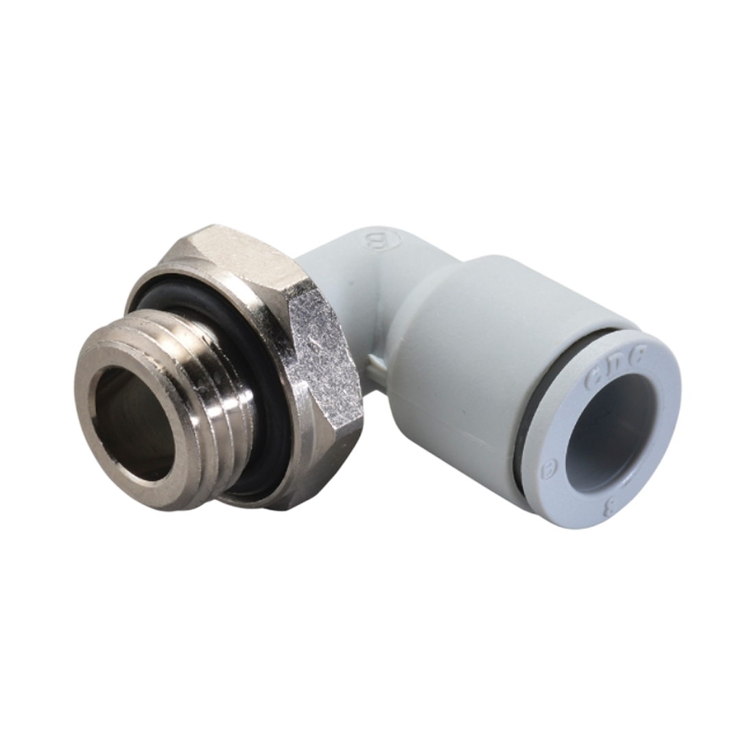 One-touch Fittings For Secondary Battery Industry CDC Male Elbow SMPL 08-G01