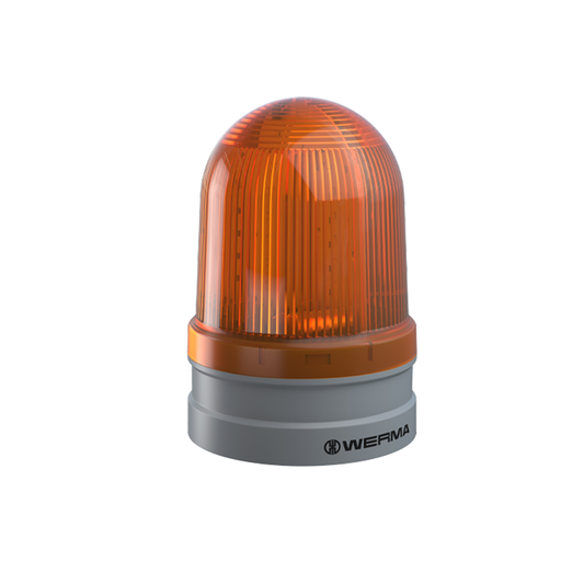 Signal and traffic lights WERMA รุ่น EvoSIGNAL Mini-Midi-Maxi Signal Beacons Maxi TwinFLASH 115-230VAC YE 262.320.60 ไฟสัญญาณ