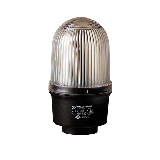 Signal and traffic lights WERMA รุ่น EvoSIGNAL Mini-Midi-Maxi Signal Beacons Permanent Beacon RM 12-230VAC/DC CL 219.400.00 ไฟสัญญาณ