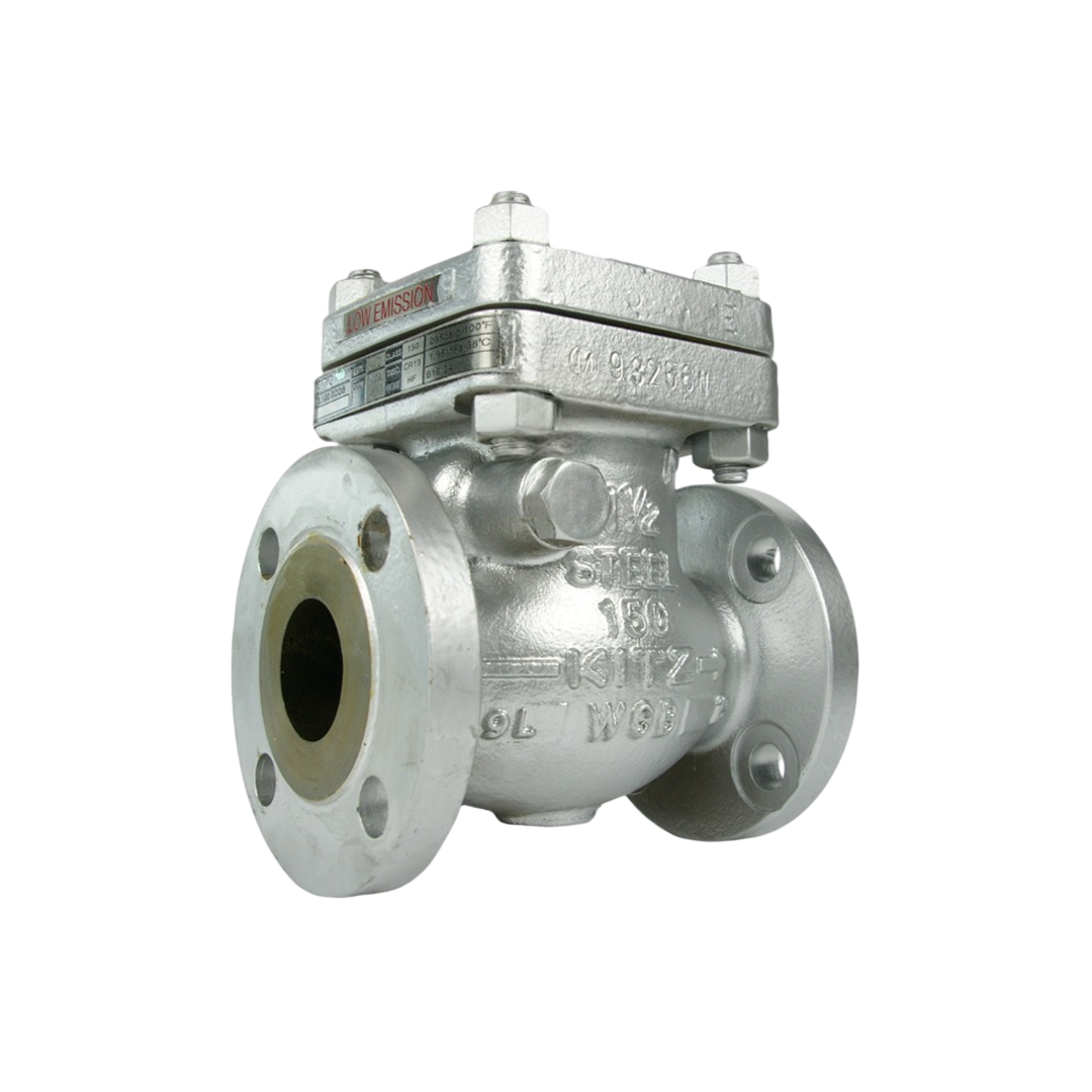 Check Valve KITZ 4 นิ้ว  ( 100 มม. ) รุ่น 150SCOS Cast  Steel  (เช็ควาล์ว KITZ) 