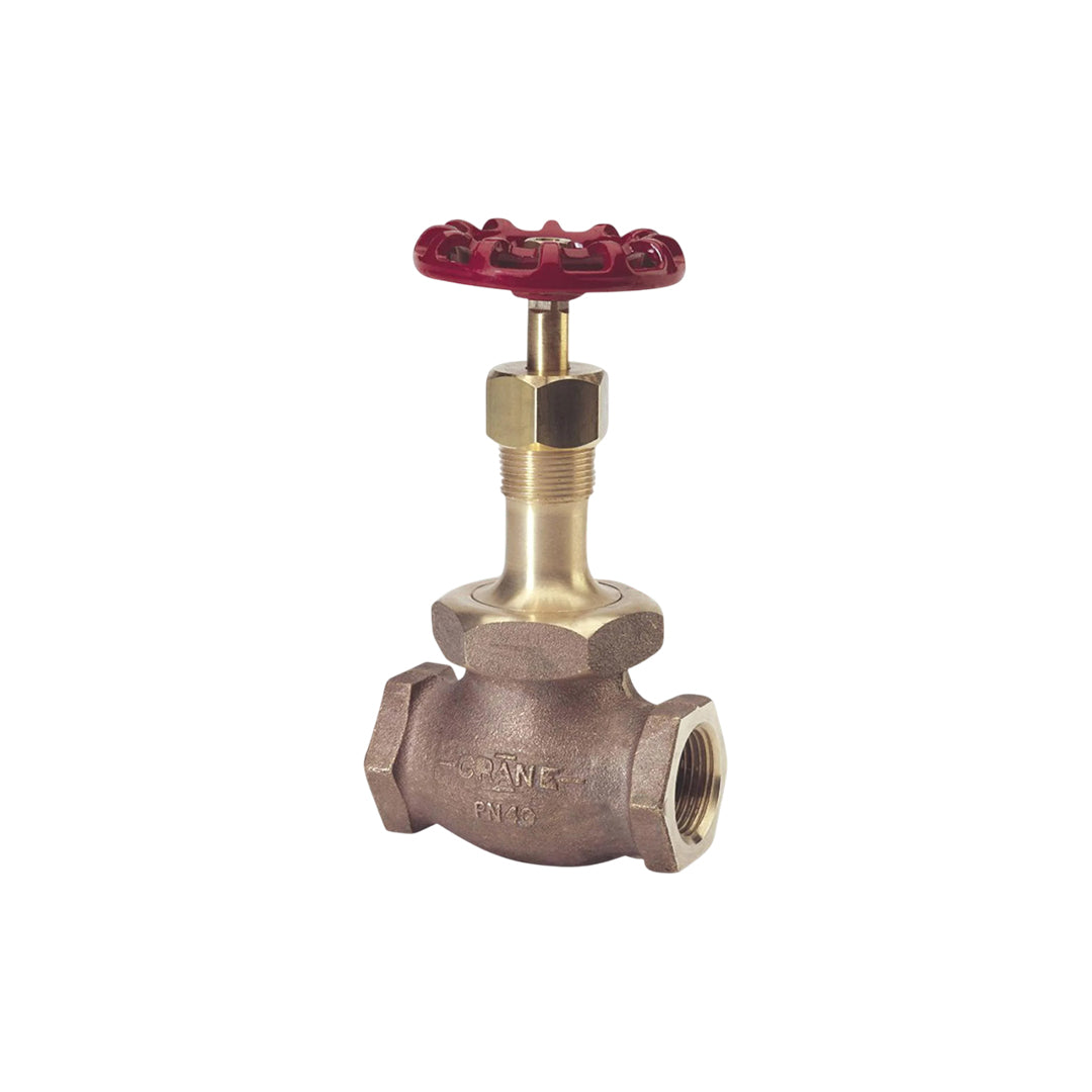 Globe Valve (โกลบวาล์ว) Crane 3/8 นิ้ว Bronze Model D52
