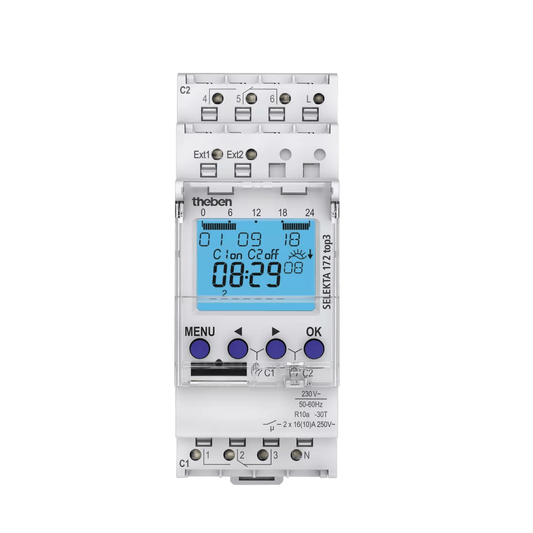 Astronomical time switch  SELEKTA 172 top3 The ben 1720130 