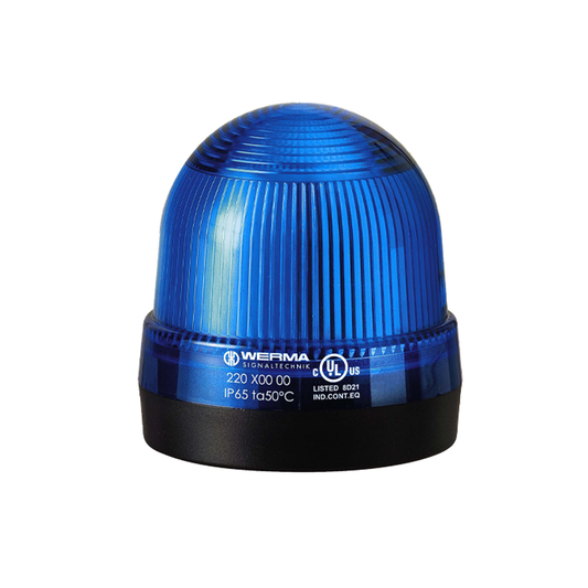 Signal and traffic lights WERMA รุ่น EvoSIGNAL Mini-Midi-Maxi Signal Beacons Permanent Beacon BM 12-230VAC/DC BU 220.500.00 ไฟสัญญาณ