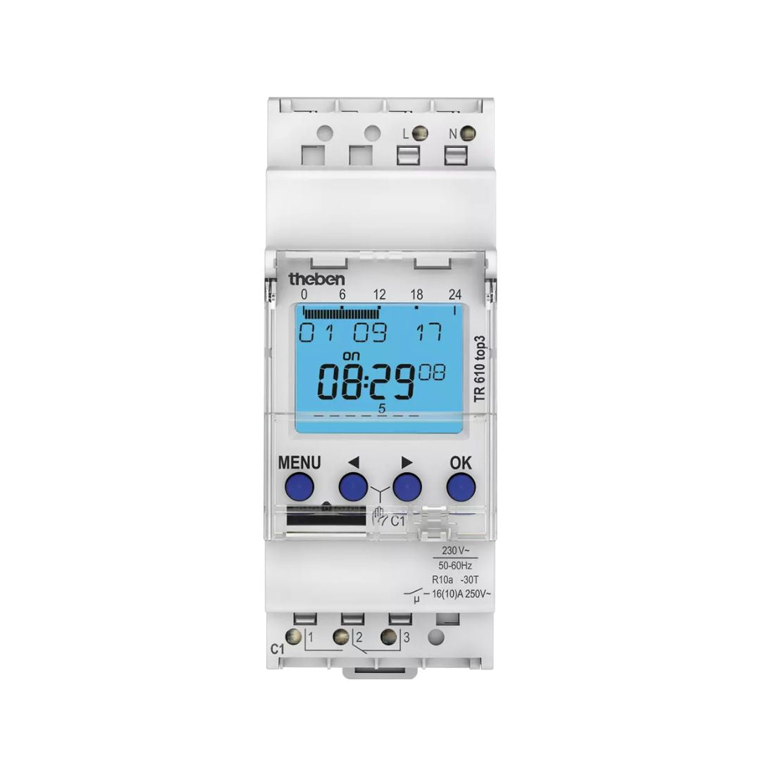 Digital time switch TR 610 top3 The ben 6100130 