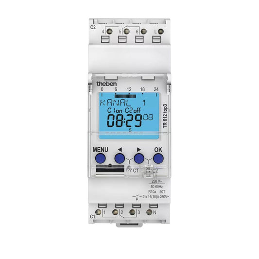 Digital time switch TR 612 top3 The ben 6120130 