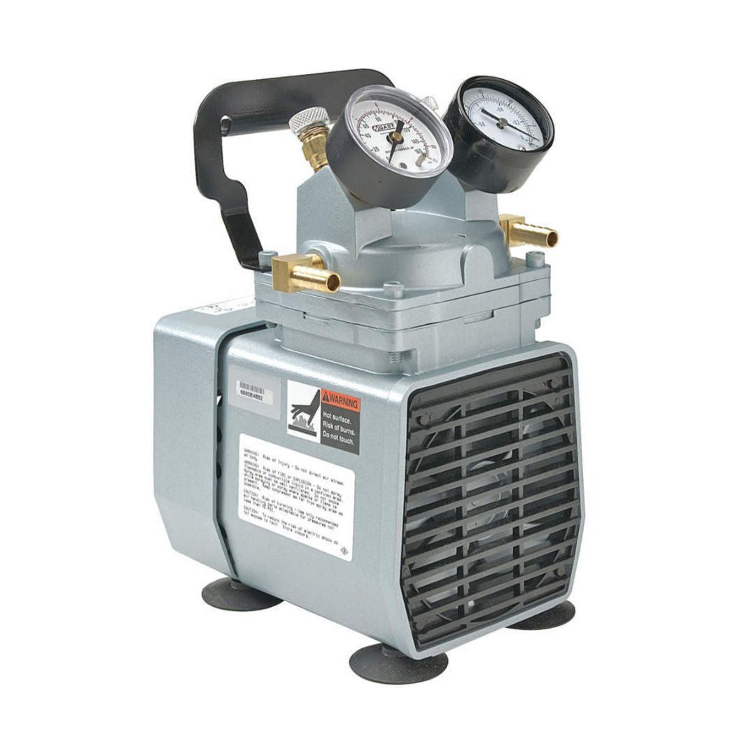 ปั๊มสุญญากาศ GAST DOA-P704-AA let it drop 1/8 drop 60hz 115 left