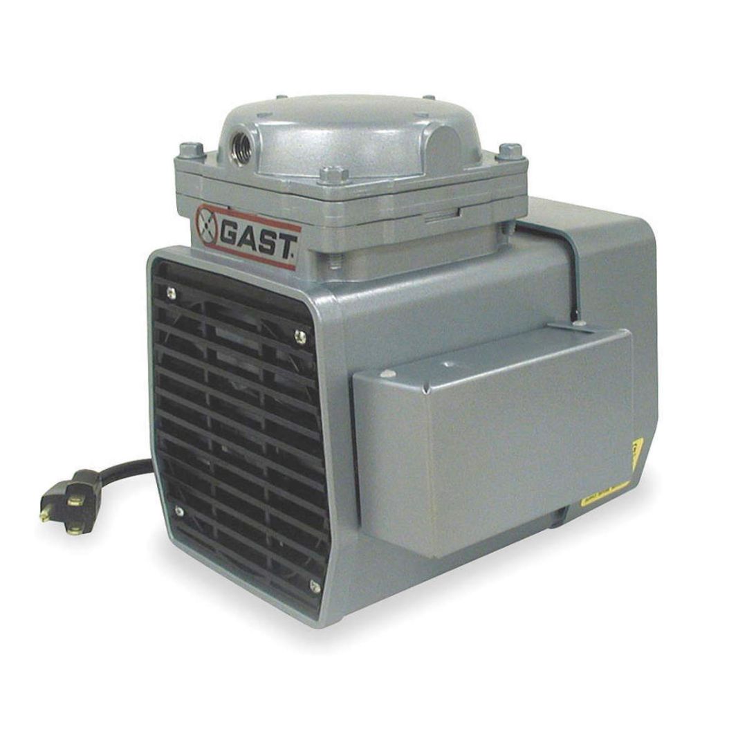 ปั๊มสุญญากาศ GAST DOA-P707-FB Compressor/Vacuum Pump 1/3 HP 50/60 Hz