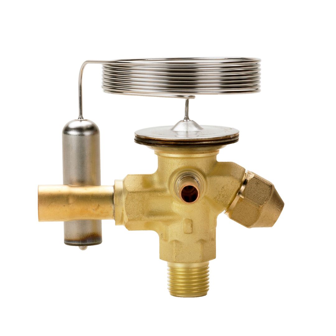 Thermostatic Expansion Valve Danfoss, T 2, R404A/R507A Connection  3/8 x 1/2 Inch Code 068Z3401