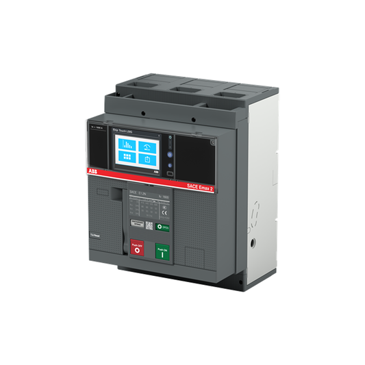 เบรกเกอร์ ABB Emax 2 Air circuit-breaker (ACB) รหัสสินค้า  E1.2B 1250A EKIP Touch - LSIG (Draw-out TYPE)