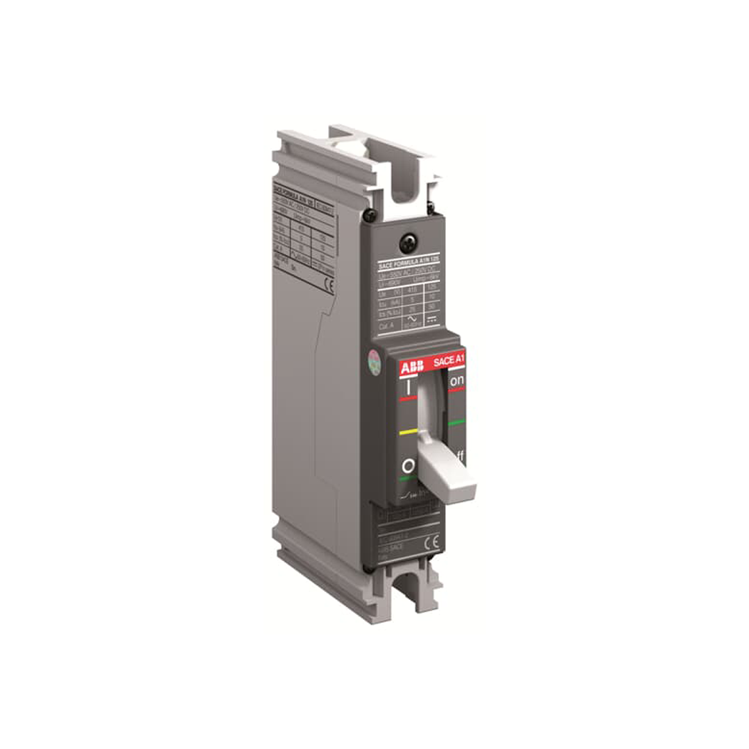 เบรกเกอร์ ABB MCCB รุ่น Formula ขนาดเฟรม 125A ปรับกระแสไม่ได้ รหัสสินค้า A1N 1P 25A 25KA