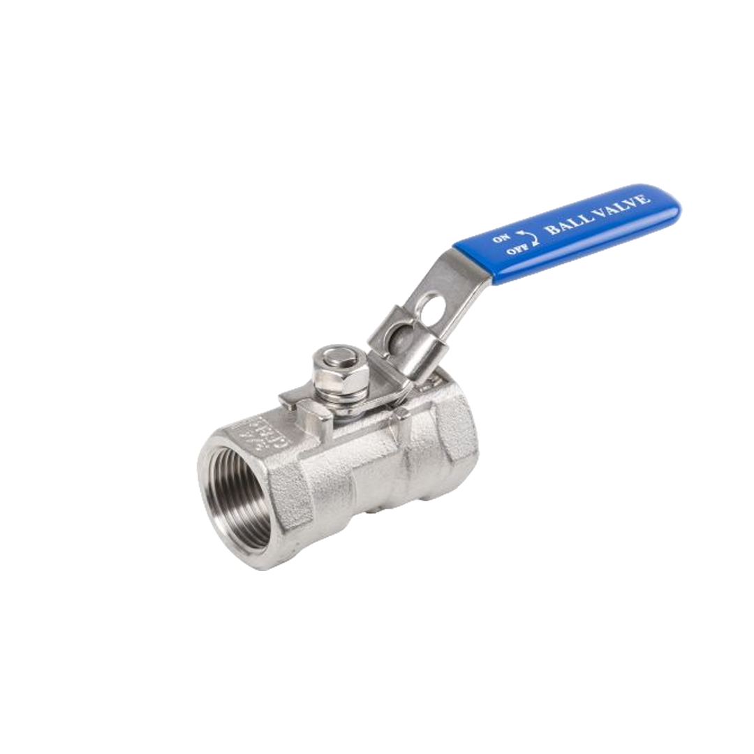 KISTLER บอลวาล์วสแตนเลส 1 PC Ball Valve Stainless รุ่น BV-1RS04 1 นิ้ว รหัส KL-BV1RS04-F-100