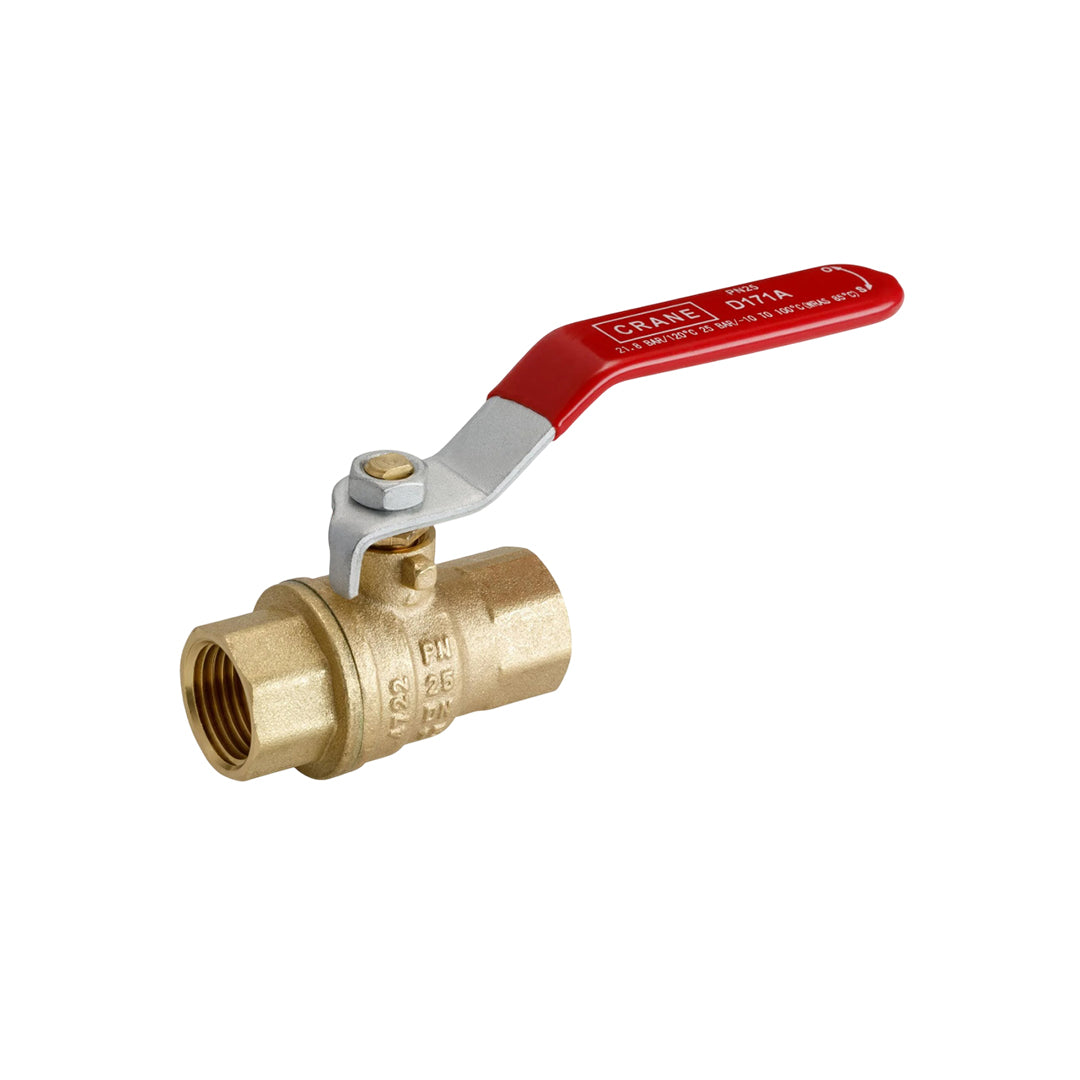 Ball Valve Crane 1 (นิ้ว) DZR Brass PN25 Model D171A