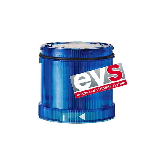 Signal Towers / Stack Lights WERMA รุ่น Kombi SIGN 71 LED EVS element 24VDC BU 644.540.55 ไฟสัญญาณ สีน้ำเงิน