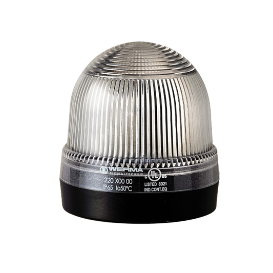 Signal and traffic lights WERMA รุ่น EvoSIGNAL Mini-Midi-Maxi Signal Beacons Permanent Beacon BM 12-230VAC/DC CL 220.400.00 ไฟสัญญาณ