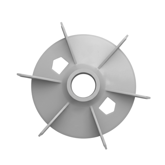 ใบพัดมอเตอร์ พลาสติกขนาด 215 มม.แกนเพลา 38 มม.