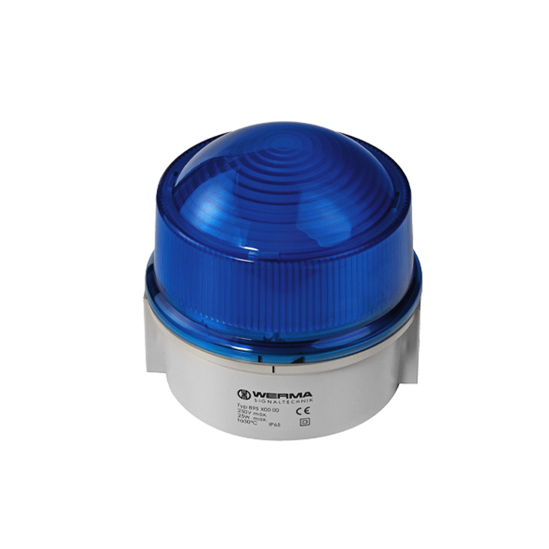 Signal and traffic lights WERMA รุ่น EvoSIGNAL Mini-Midi-Maxi Signal Beacons Permanent Beacon BWM 12-230VAC/DC BU 895.500.00 ไฟสัญญาณ