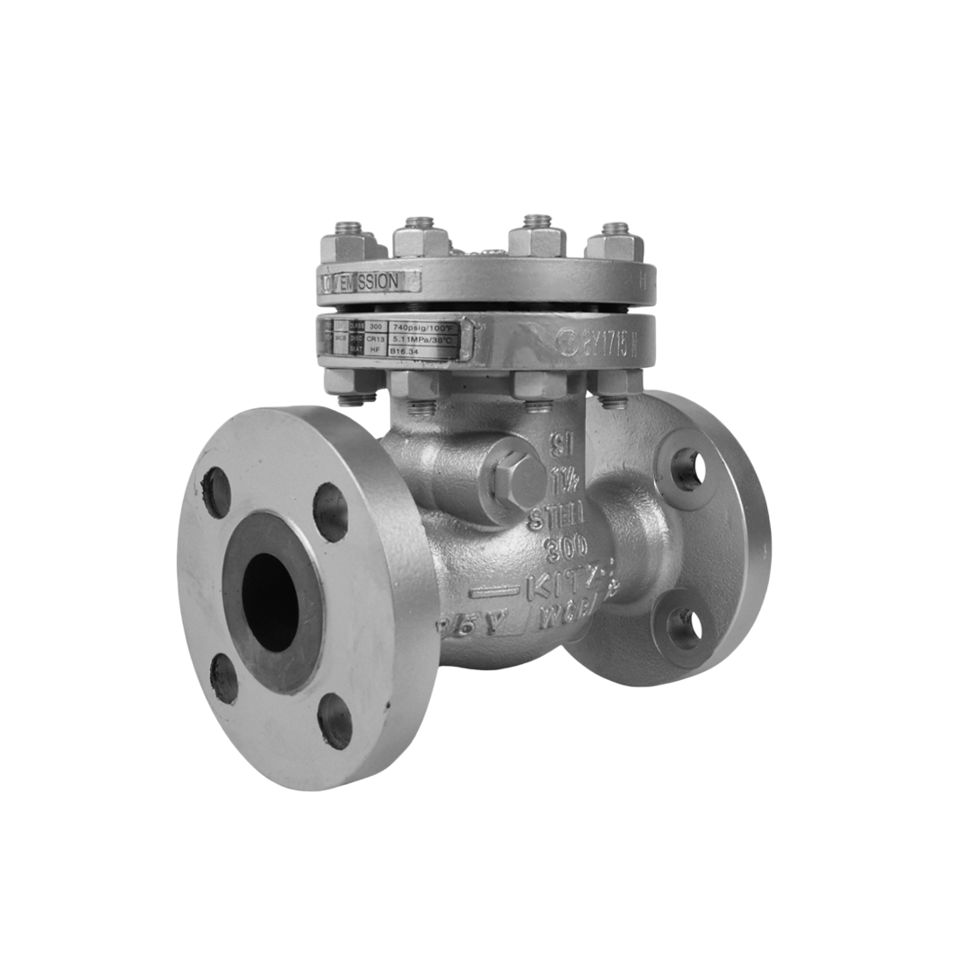 Check Valve KITZ 4 นิ้ว ( 100 มม. ) รุ่น 300SCOSYCast Steel (เช็ควาล์ว KITZ) 