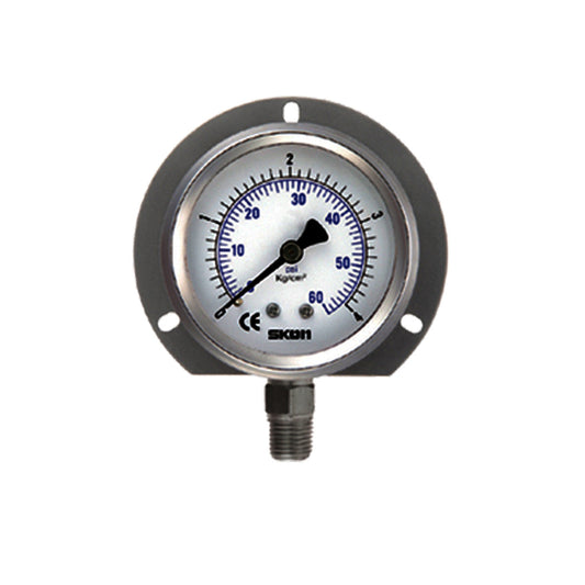 Pressure gauge skon เกจวัดแรงดันสแตนเลส Model 422-23 Szie 150 mm.