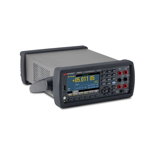 Keysight Technologies รหัส Truevolt 34465A Bench Digital Multimeter, True RMS, 10A ac Max, 10A dc Max, 1000V ac Max